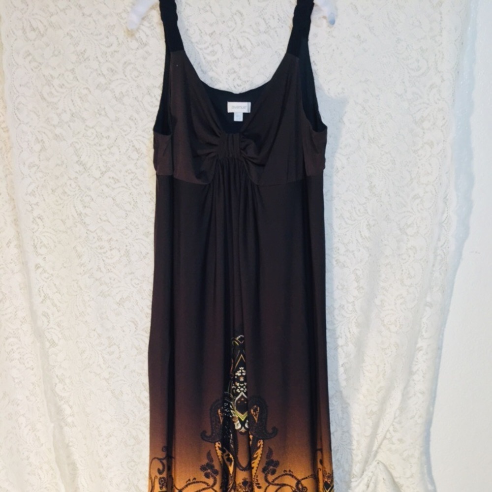 Avenue plus size maxi dress